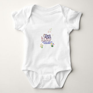 Cute Aesthetic Hamster Baby Bodysuit