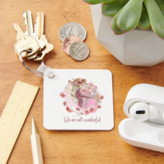 Cute Aesthetic Keychain Minimal Acrylic keychain