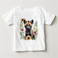 Cute African painted dog, wild African dog