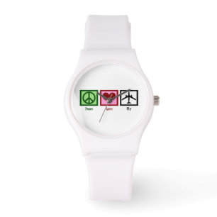 Cute Airplane Watch