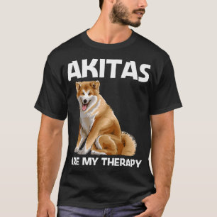 Cute Akita Art For Men Women Japanese Dog Breed T-Shirt