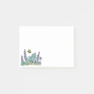 Cute Alaska Lupin Wildflower Post It Notes