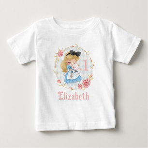Cute Alice in Wonderland Girl Baby T-Shirt