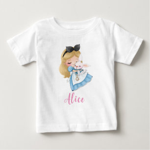 Cute Alice in Wonderland Girl Baby T-Shirt
