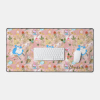 Cute Alice's Adventures in Wonderland Glitter Name