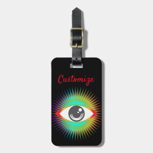 Cute Alien Eye Thunder_Cove Luggage Tag
