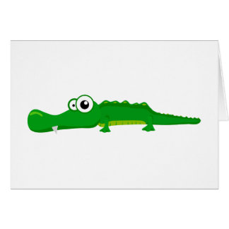 Cute alligator