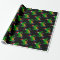 Cute Alligator in Santa Hat Christmas Cartoon
