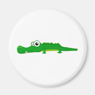 Cute alligator magnet
