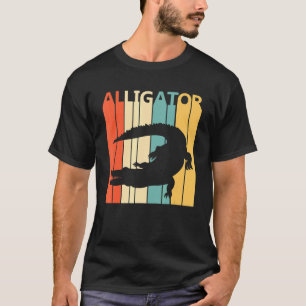 Cute Alligator Safari Zoo Animal Art T-Shirt