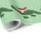 Cute Alligator Wearing Christmas Hat