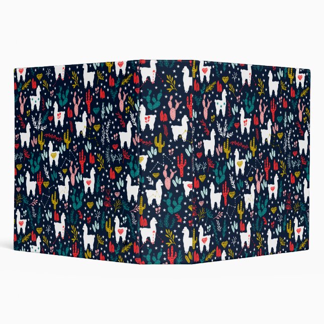 Cute Alpaca Binder (Background)