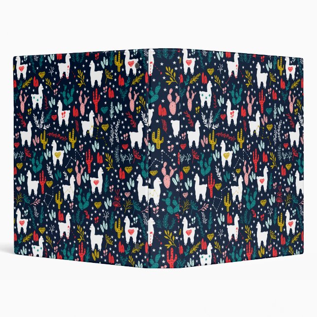 Cute Alpaca Binder (Background)