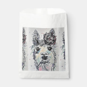 Cute Alpaca Llama pet Animal Party Favor Bags