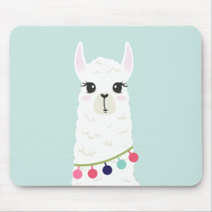 Cute Alpaca Mouse Pad