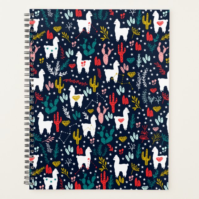 Cute Alpaca Planner (Front)