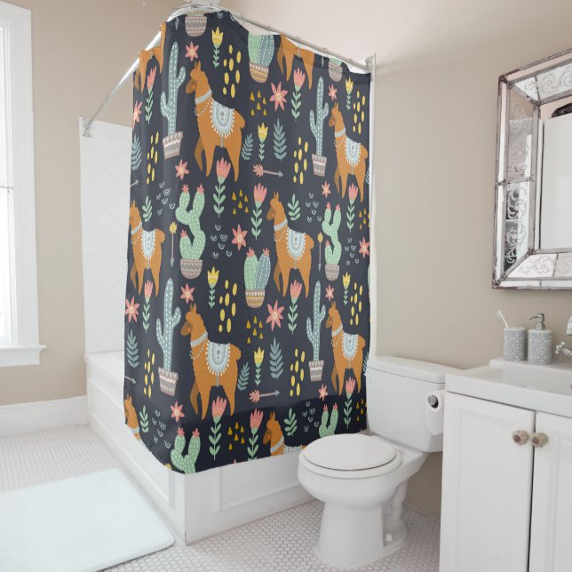 Cute Alpacas Pattern (In Situ)