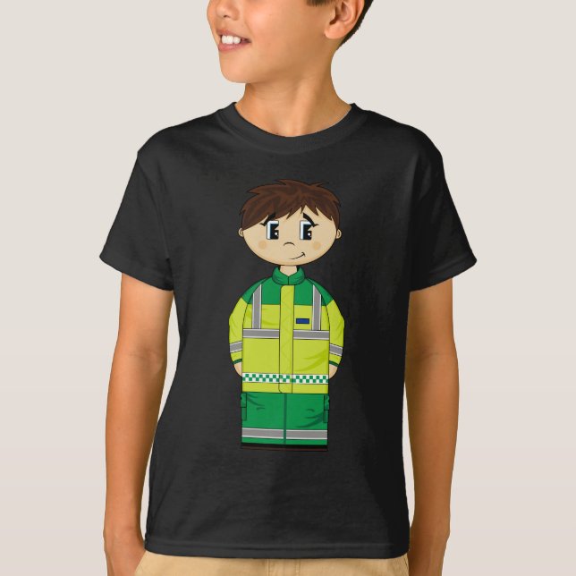 Cute Ambulance Man Tee (Front)