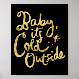 Cute & Funny Christmas Ba Poster