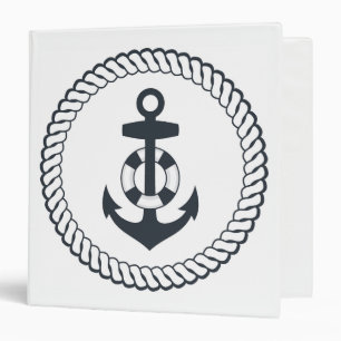 Cute Anchor Binder