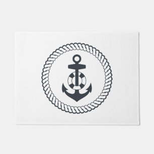 Cute Anchor Doormat