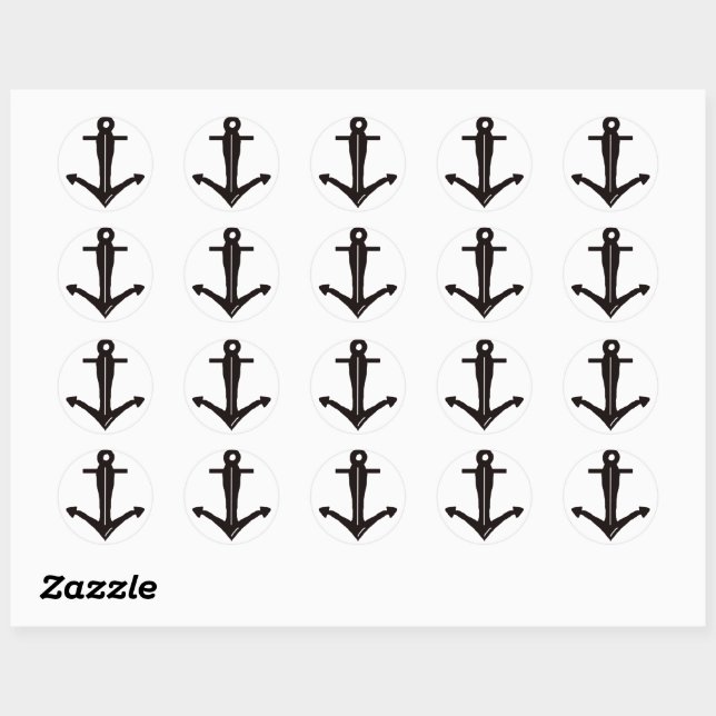 Cute anchor planner stickers (Sheet)