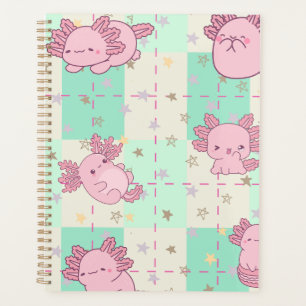Cute and Adorable Axolotl Planner