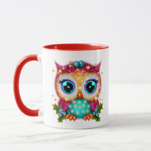 Cute and Adorable Kawaii Baby Owl   Mug