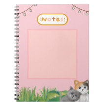 Cute and adorable notebooks cover