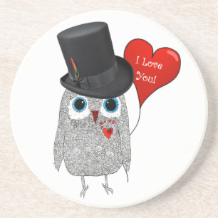Cute and Adorable Owl Coaster