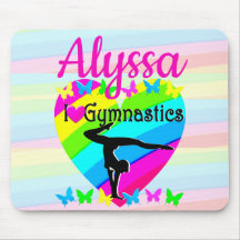 CUTE AND COLORFUL I LOVE GYMNASTICS