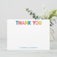 Cute and Colourful Bold Typography Personalized