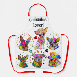 Cute and Colourful Chihuahua Assortment Apron