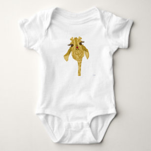 Cute And Colourful Giraffe Baby Bodysuit
