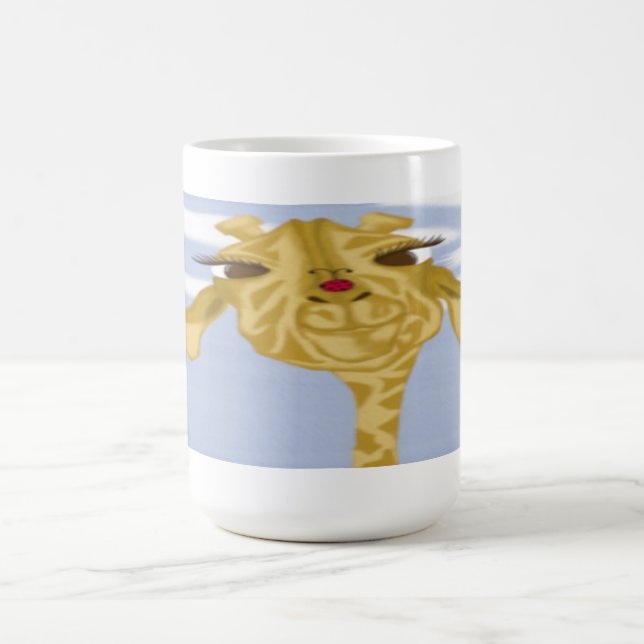 Cute And Colourful Giraffe Coffee Mug (Center)