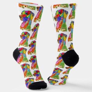 Cute and Colourful Labrador Retriever Socks