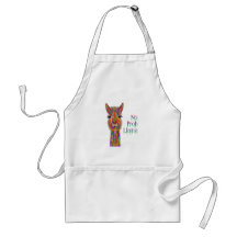 Cute and Colourful Llama Apron