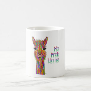 Cute and Colourful Llama Mug 11 oz.