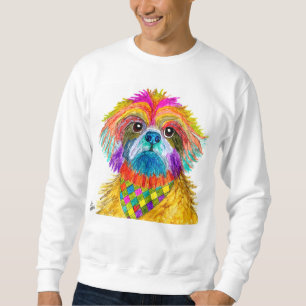 Cute and Colourful Shih Tzu Sweatshirt