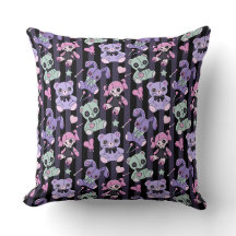 Cute and Cozy Pastel Goth Voodoo Doll