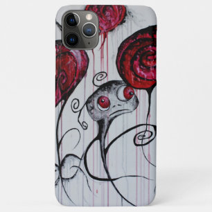 Cute and Creepy Creature Whimsical Goth Horror Art iPhone 11 Pro Max Case