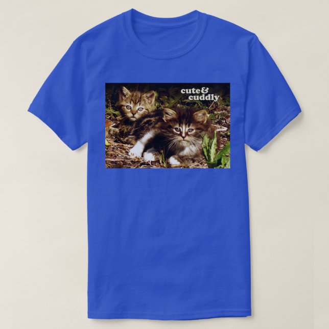 Cute and Cuddly Vintage Kittensfull bleed T-Shirt (Design Front)