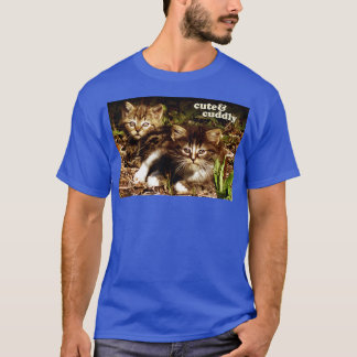 Cute and Cuddly Vintage Kittensfull bleed T-Shirt