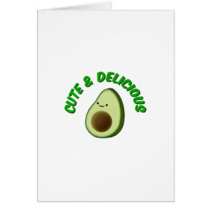 Cute And Delicious Avocado