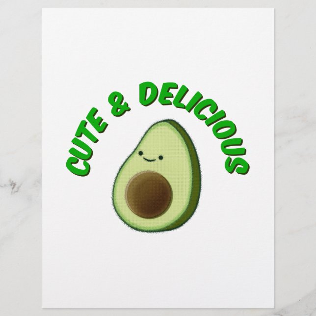 Cute And Delicious Avocado (Front)