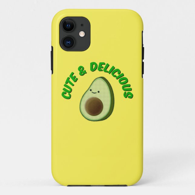 Cute And Delicious Avocado Case-Mate iPhone Case (Back)