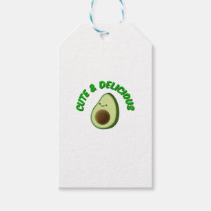 Cute And Delicious Avocado Gift Tags