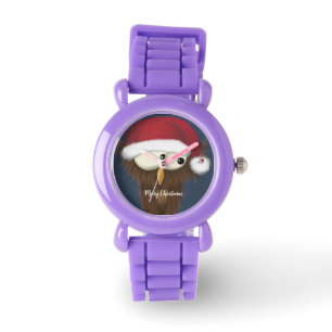 Cute and Festive Owl Watch