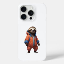 Cute and Friendly Sloth Illustration