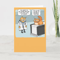 Cute and Funny Cat Doctor Says Nap More Birthday